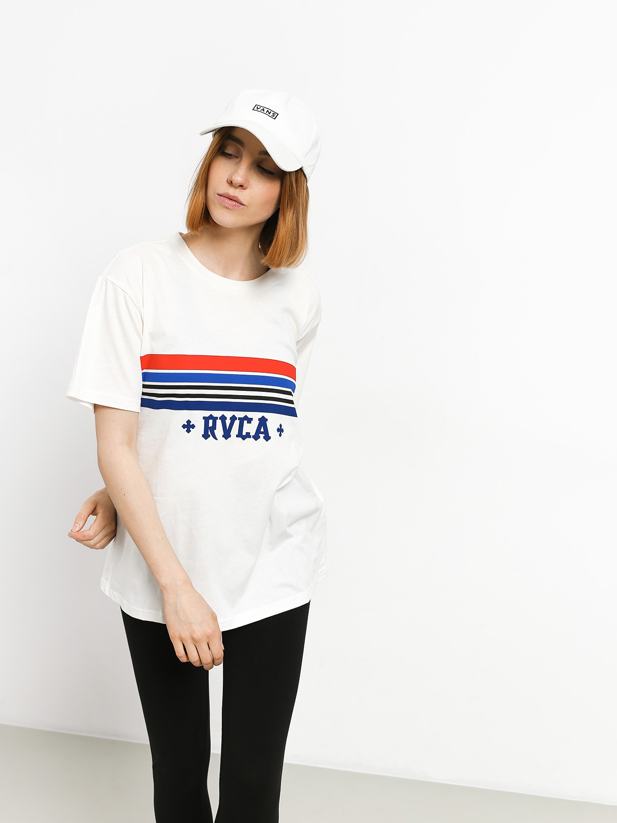 T-shirt RVCA Retro Rvca Wmn (antique white)