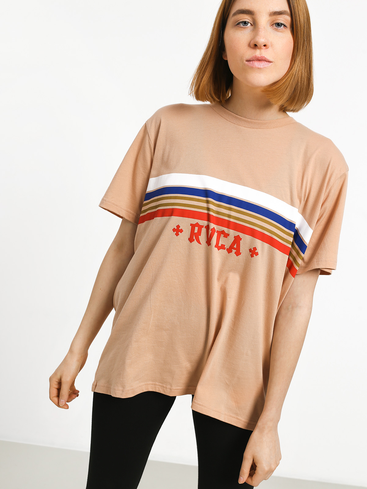 T-shirt RVCA Retro Rvca Wmn (nude)