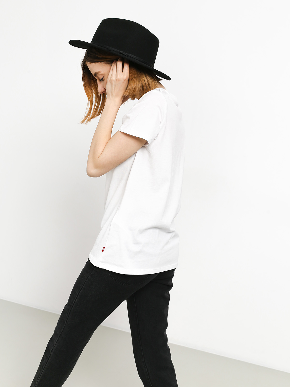 T-shirt Levi's® The Perfect Wmn (large batwing white)