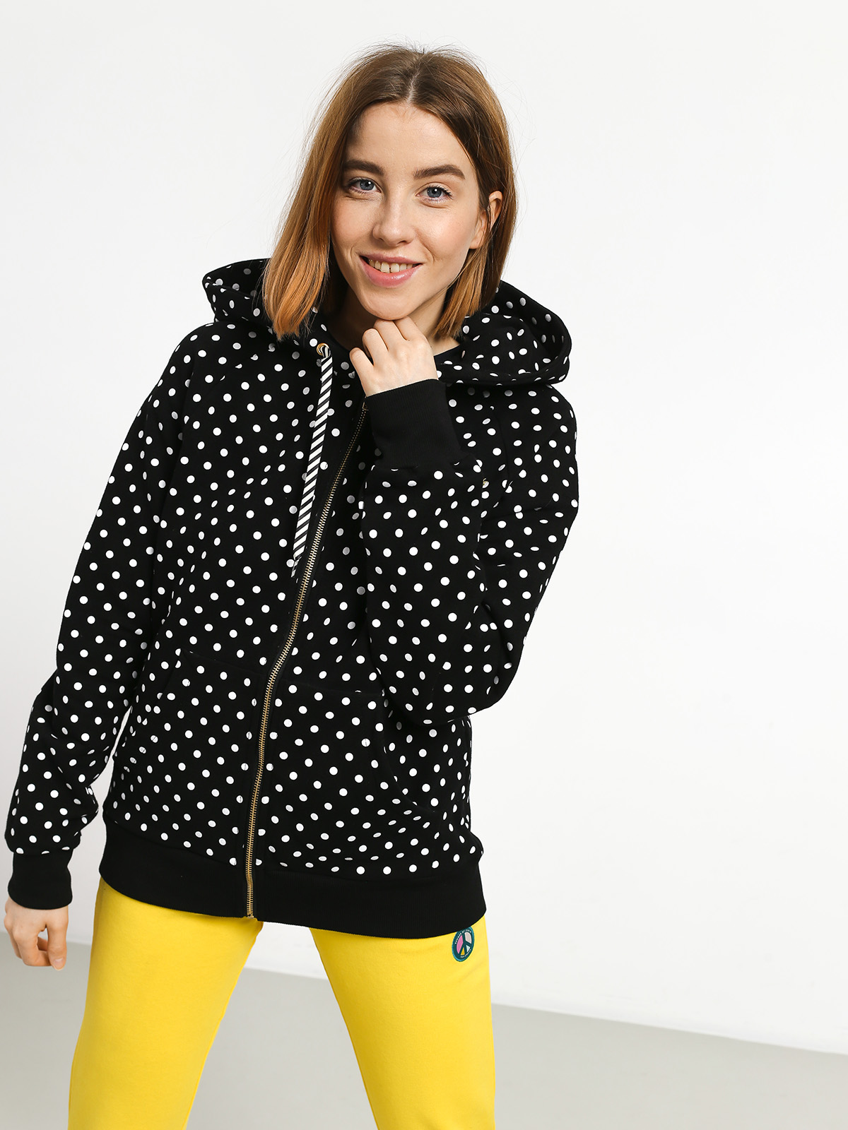 Bluza z kapturem Femi Stories Ratio ZHD Wmn (wdob)