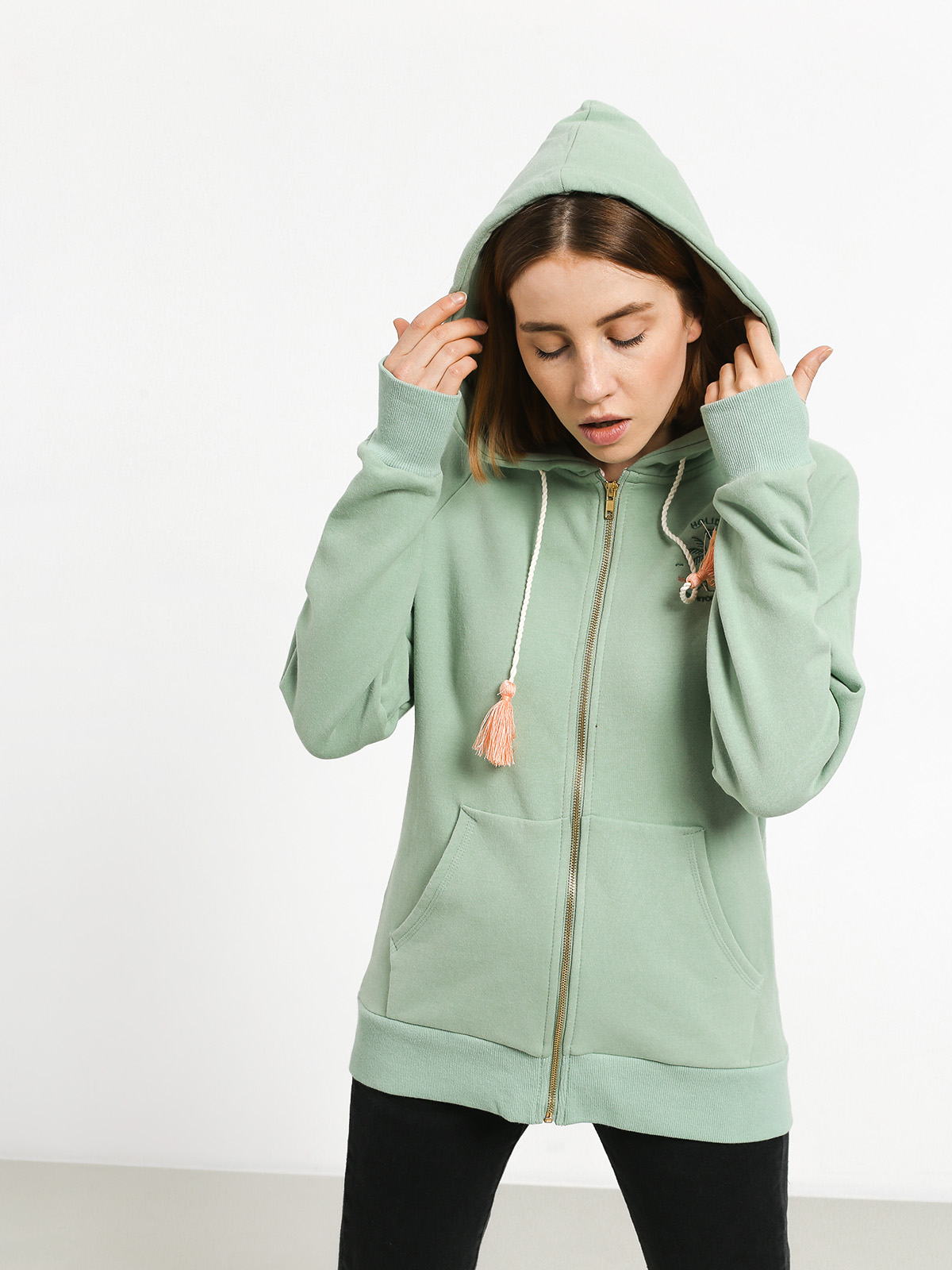 Bluza z kapturem Femi Stories Berk ZHD Wmn (mnt)