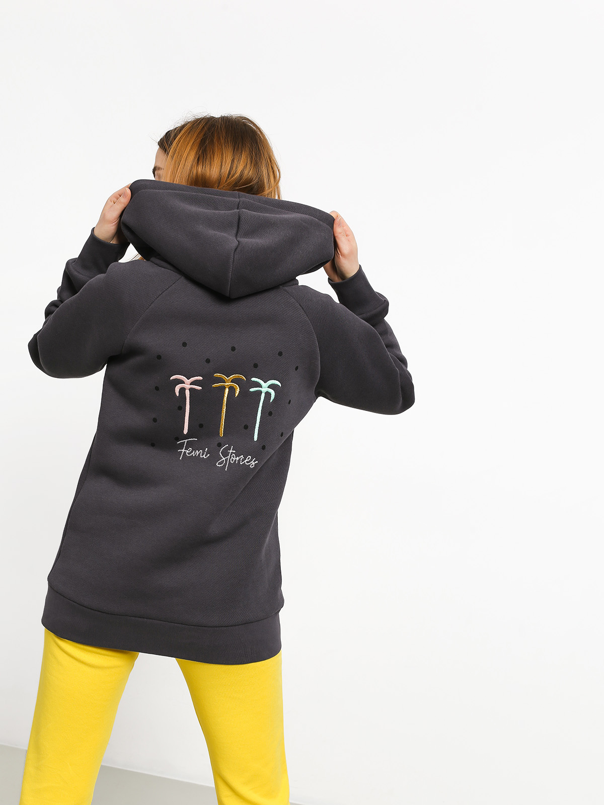 Bluza z kapturem Femi Stories Karel ZHD Wmn (wblk)