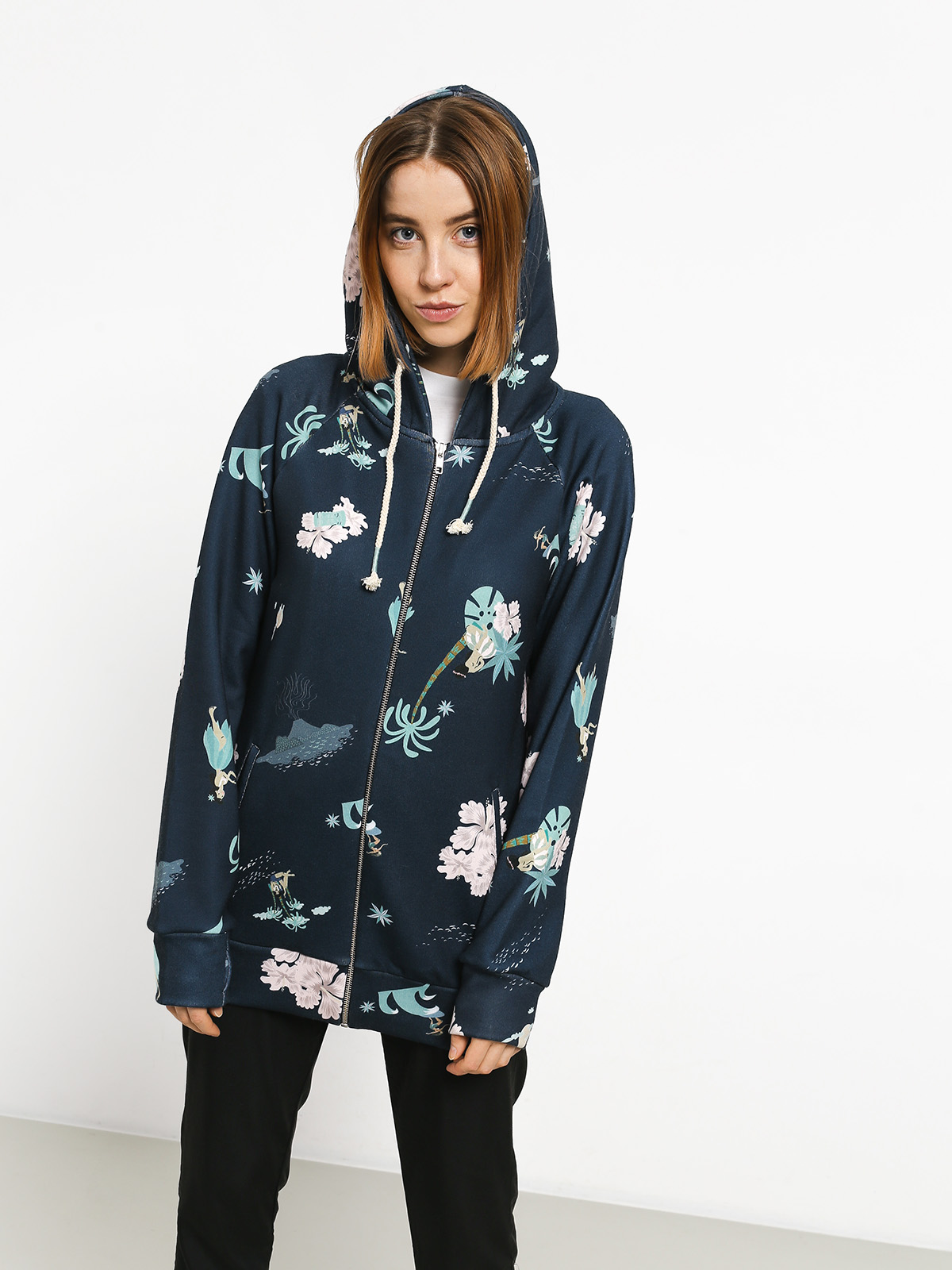 Bluza z kapturem Femi Stories Aloha ZHD Wmn (hwi)