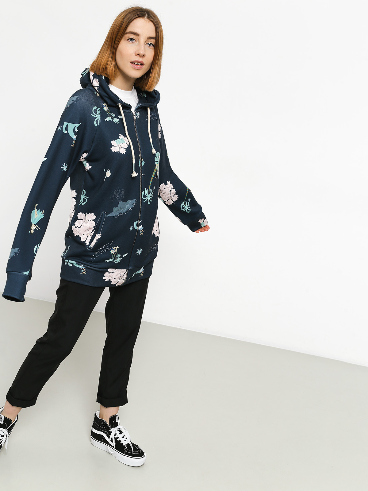 Bluza z kapturem Femi Stories Aloha ZHD Wmn (hwi)