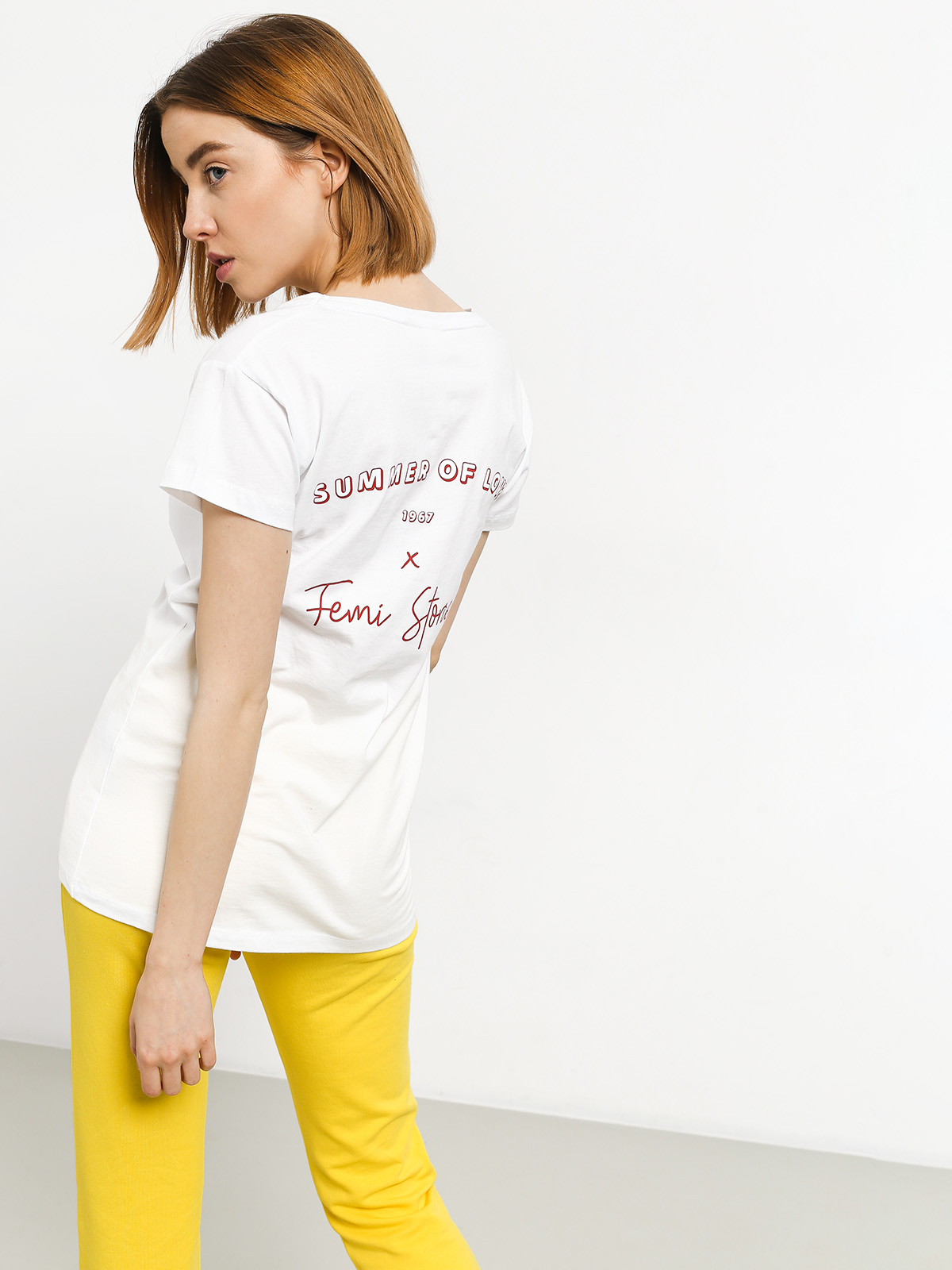 T-shirt Femi Stories Humu Wmn (wht)