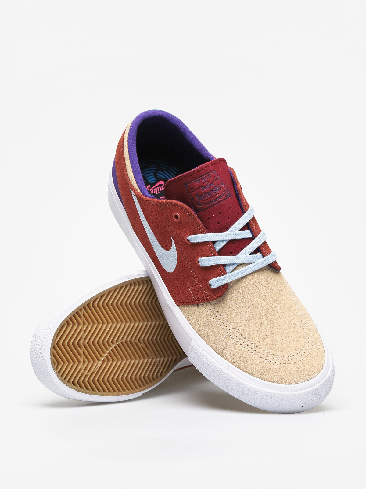 Buty Nike SB Sb Zoom Janoski Rm (desert ore/lt armory blue dusty peach)