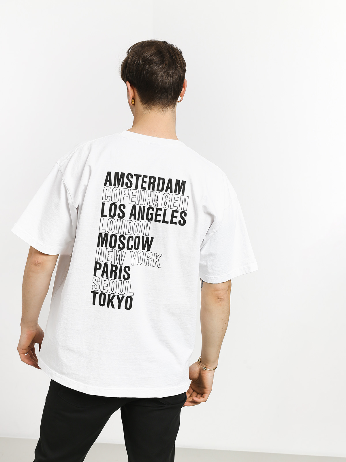T-shirt OBEY Obey Intl Cities (white)