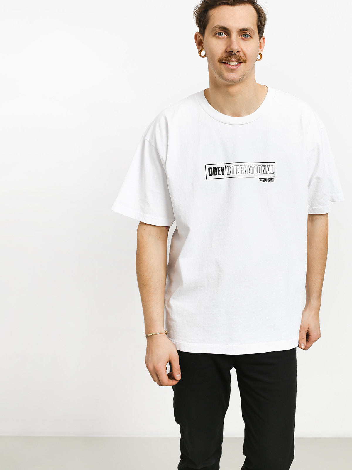 T-shirt OBEY Obey Intl Cities (white)