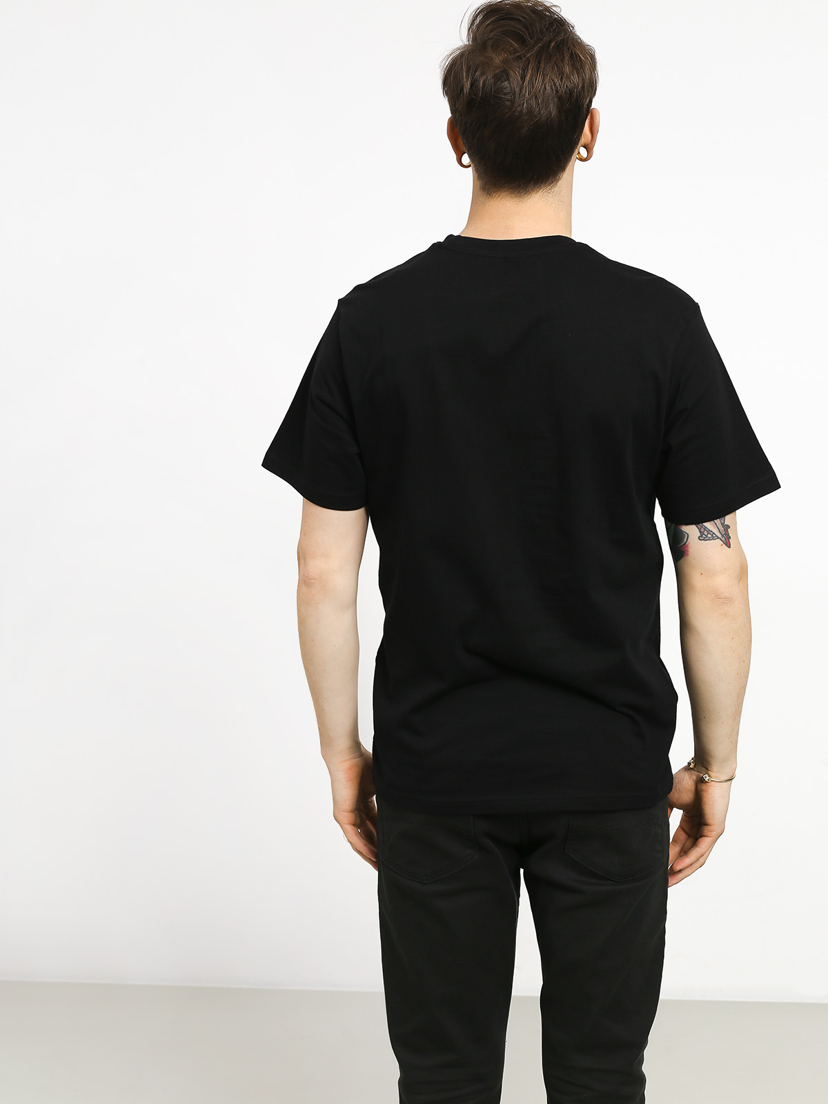 T-shirt Element Basic Pocket Label (flint black)