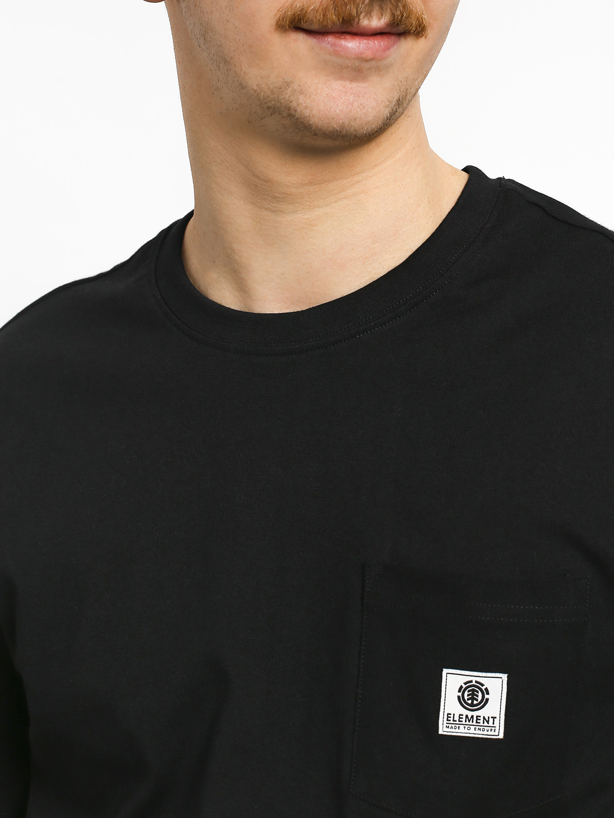 T-shirt Element Basic Pocket Label (flint black)