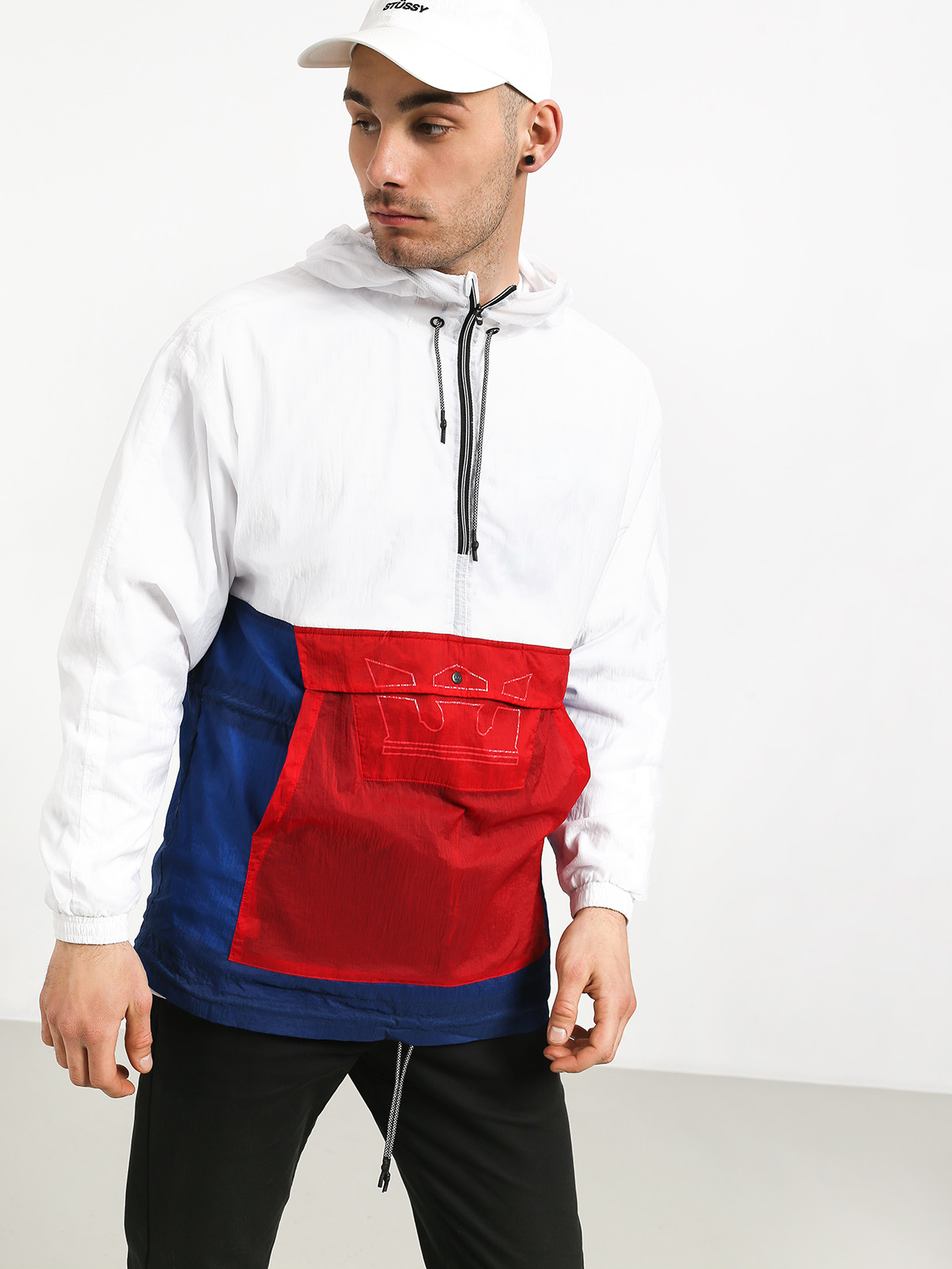 Kurtka Supra Centrico Anorak (red/white/blue)