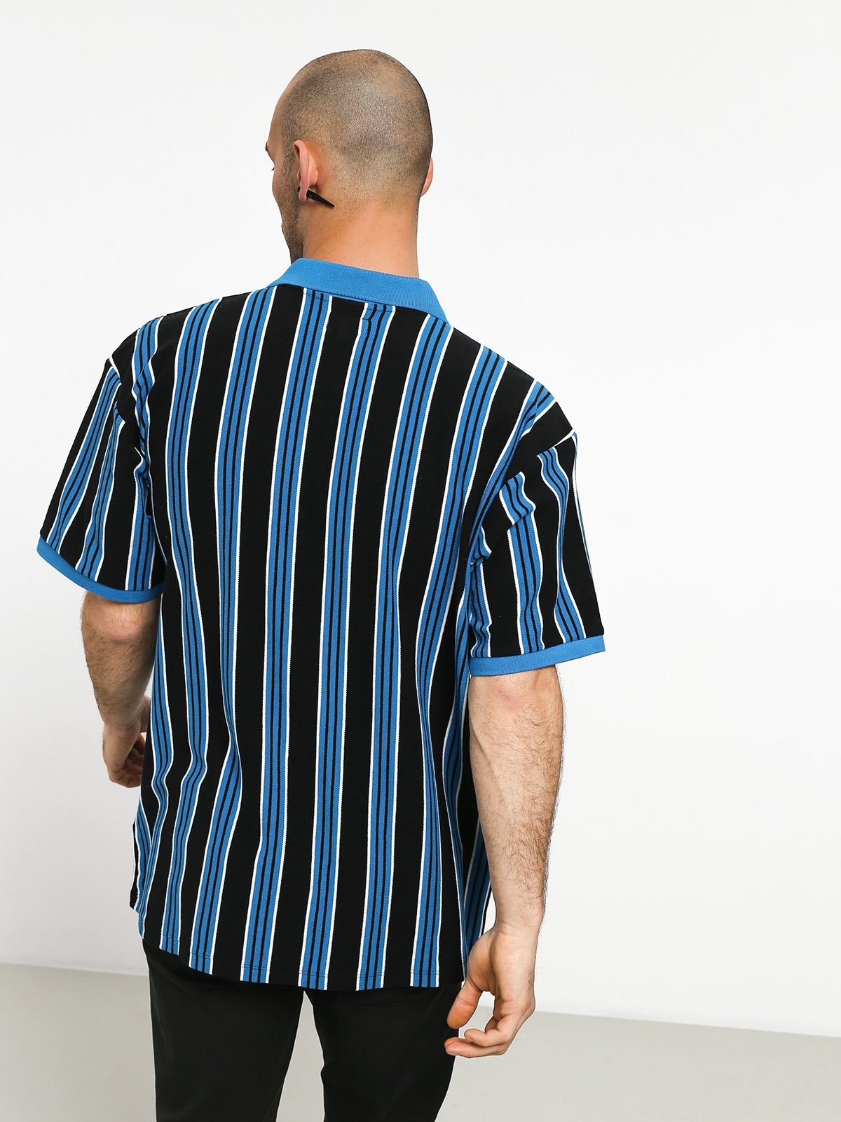 Polo OBEY Radar Classic Zip (sky blue/multi)