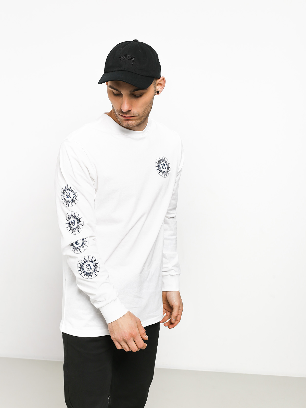 Longsleeve RVCA Tigre (white)