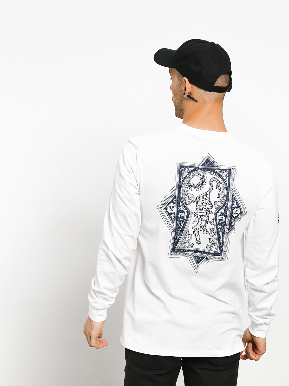 Longsleeve RVCA Tigre (white)