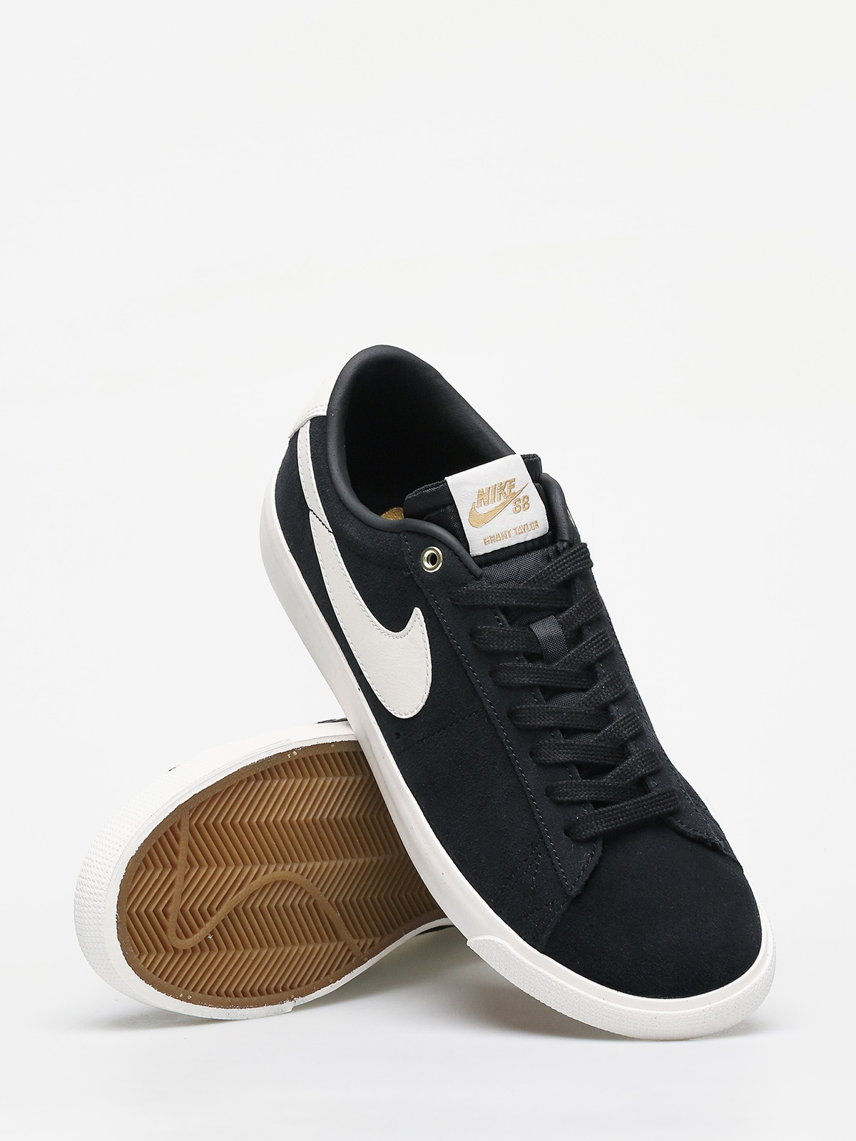 nike sb blazer gt black sail