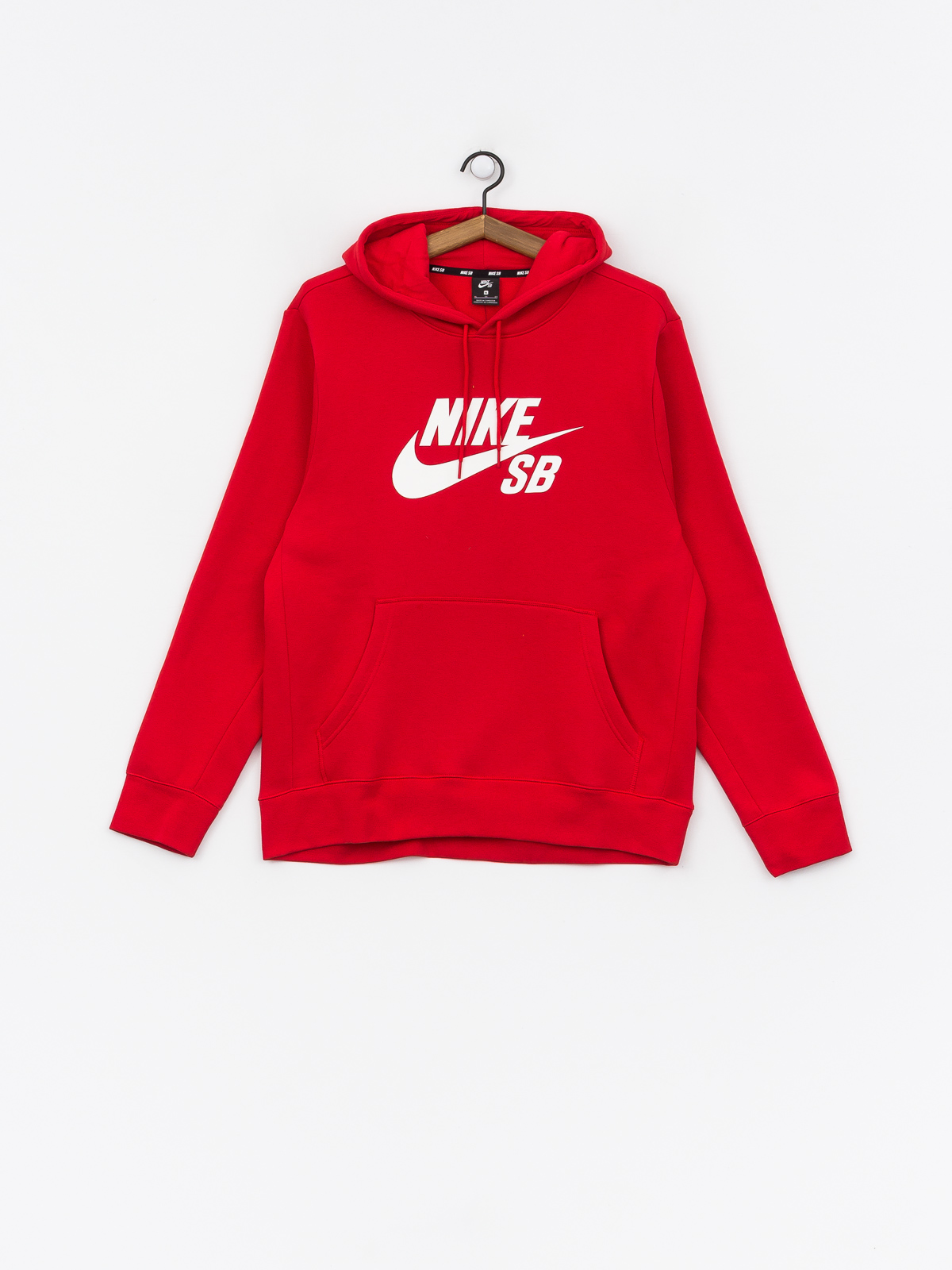 Bluza z kapturem Nike SB Sb Icon HD (university red/white)