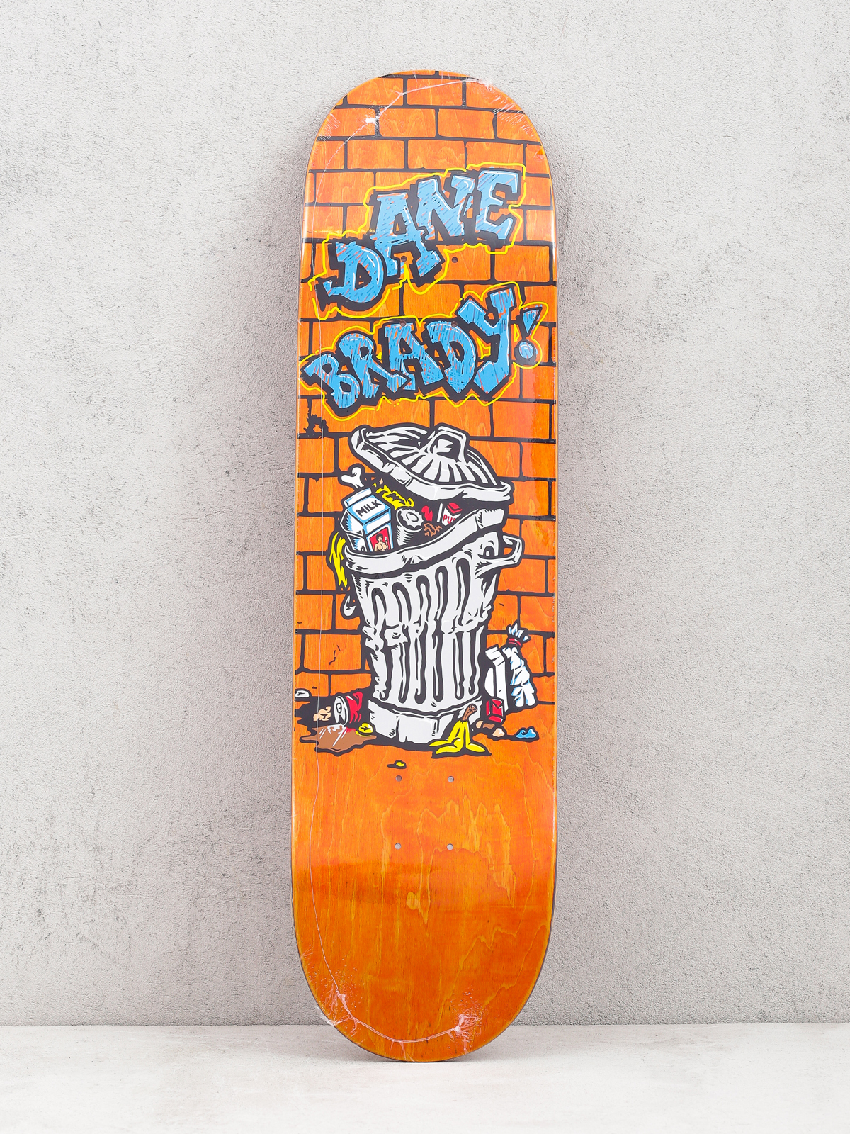 Deck Polar Skate Dane Brady Trash Can (orange)