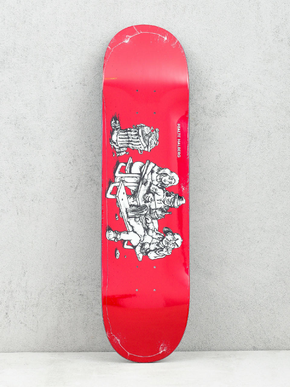 Deck Polar Skate Hjalte Halberg Picknick (red)