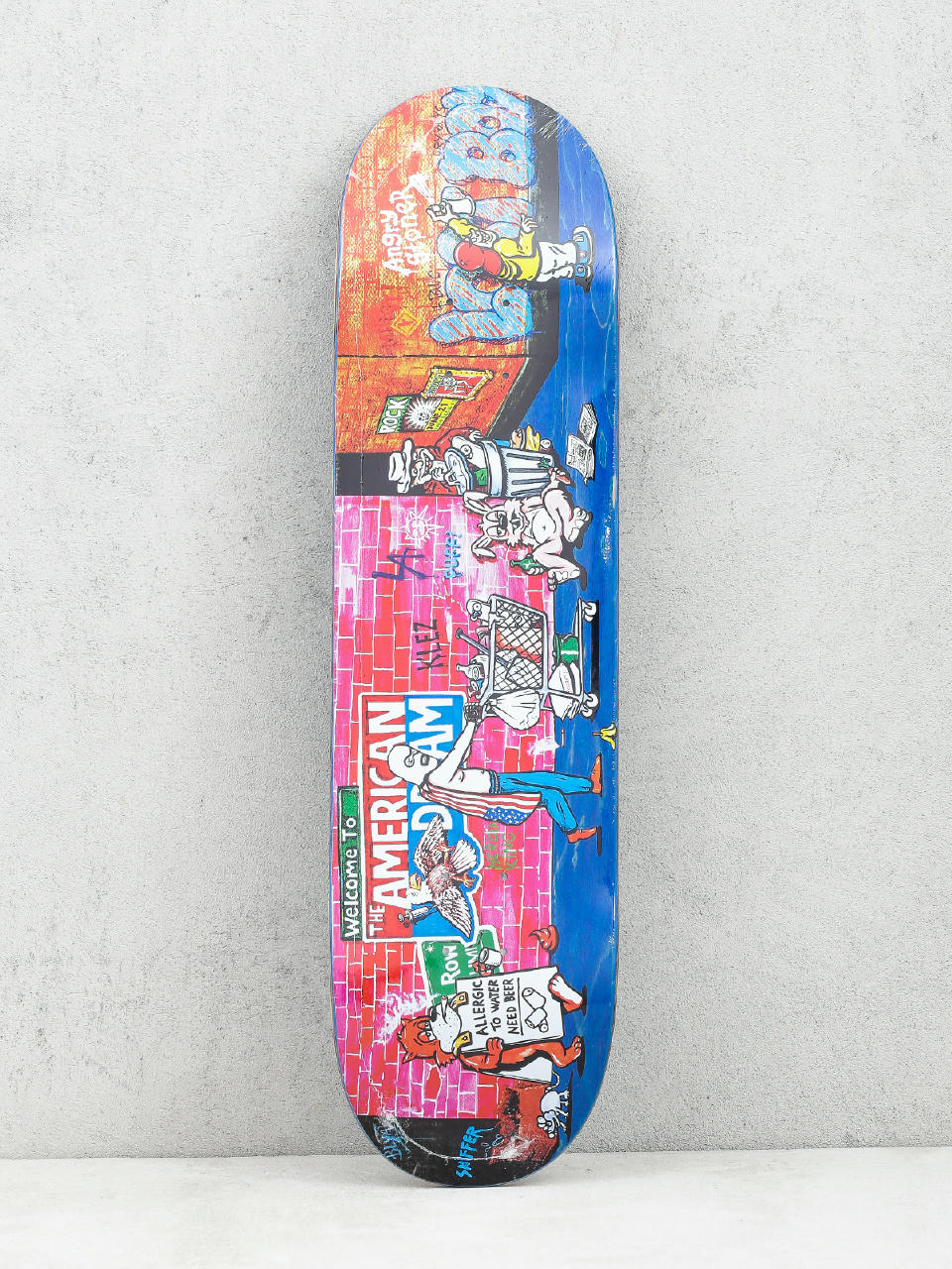 Deck Polar Skate Klez Skid Row (navy)