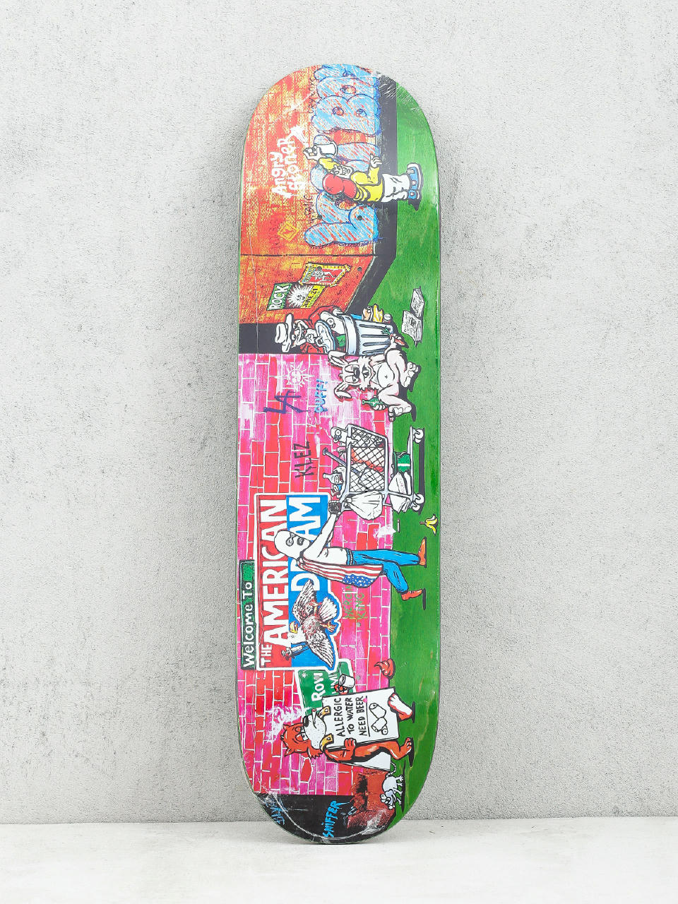 Deck Polar Skate Klez Skid Row (light green)