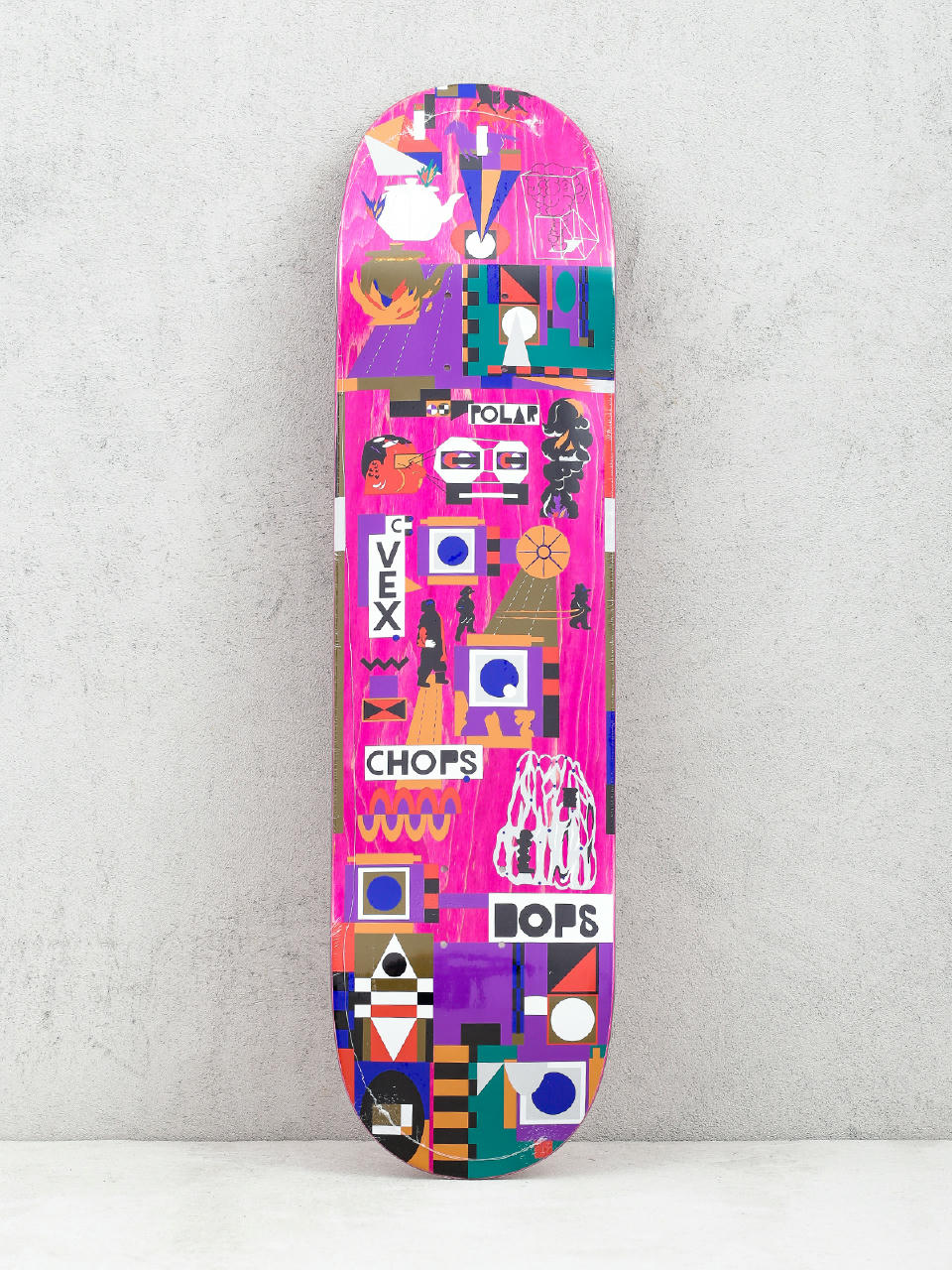 Deck Polar Skate Team Special Operators (pink)