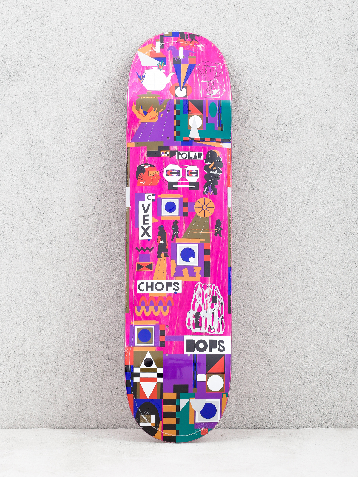 Deck Polar Skate Team Special Operators (pink)