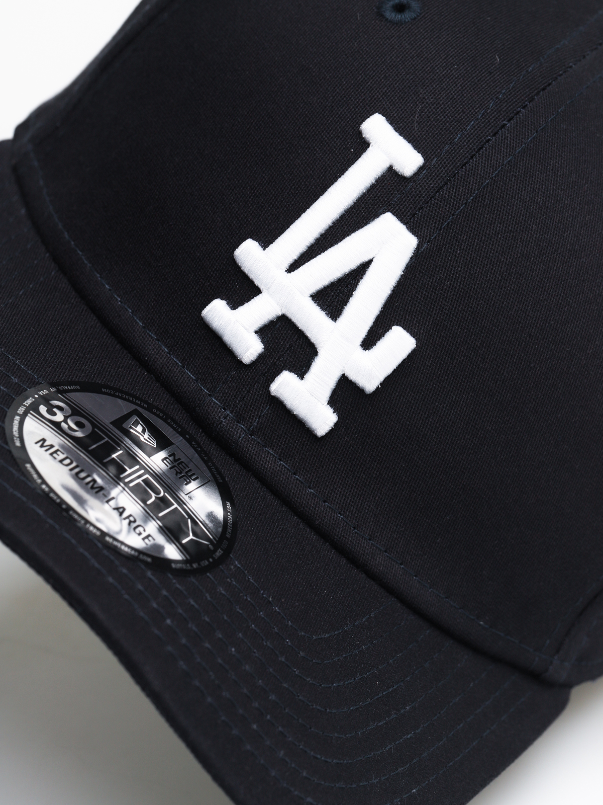 Czapka z daszkiem New Era 3930 League Basic Los Angeles Dodgers ZD (navy/optic white)