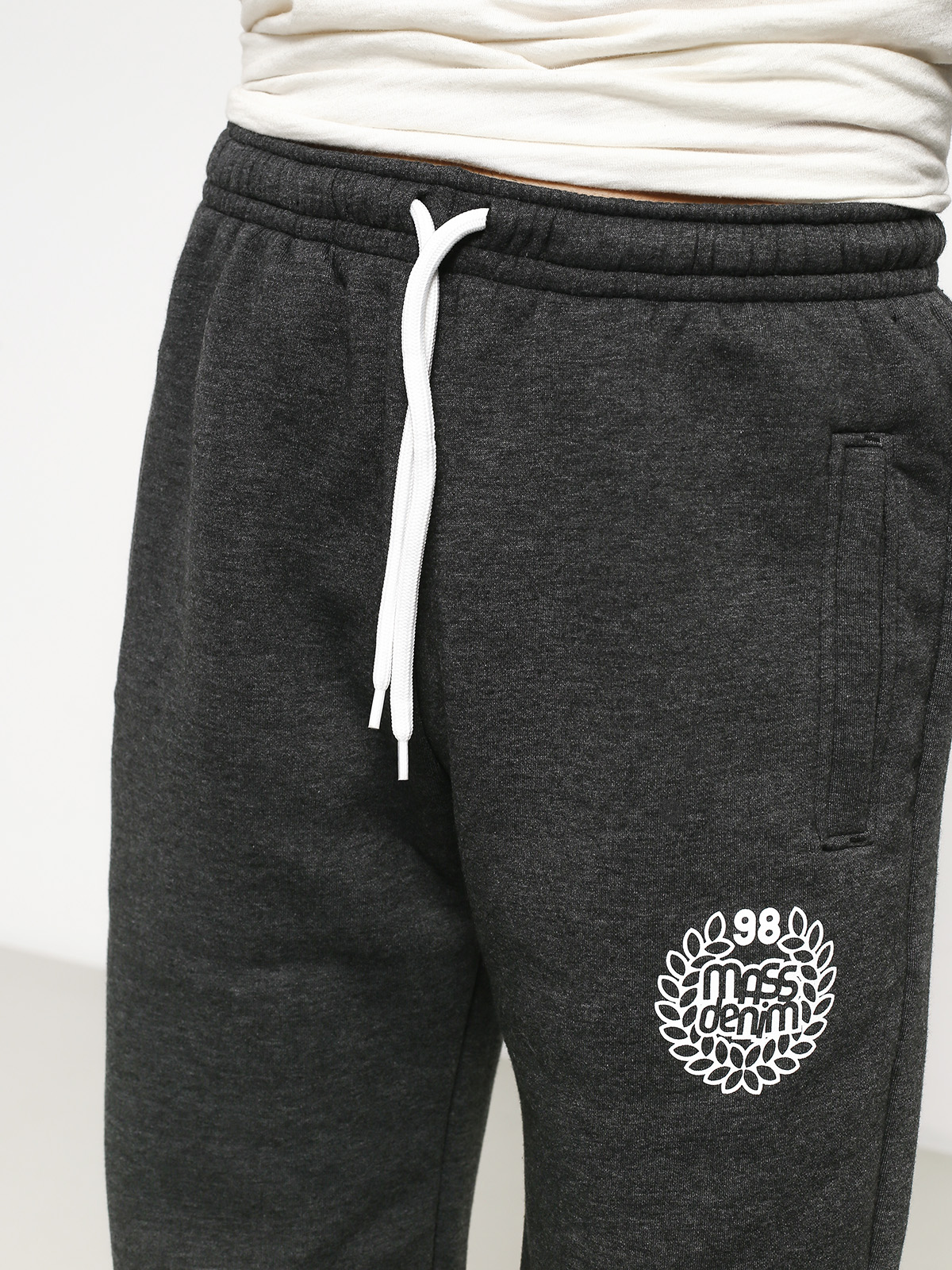Spodnie MassDnm Base Regular Fit (dark heather grey)