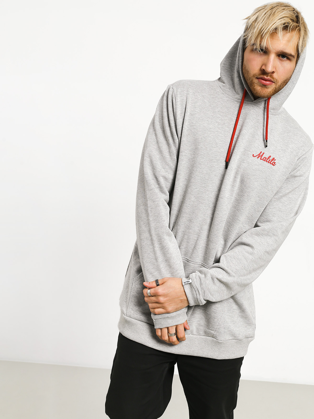 Bluza z kapturem Malita Thunder Db HD (grey)