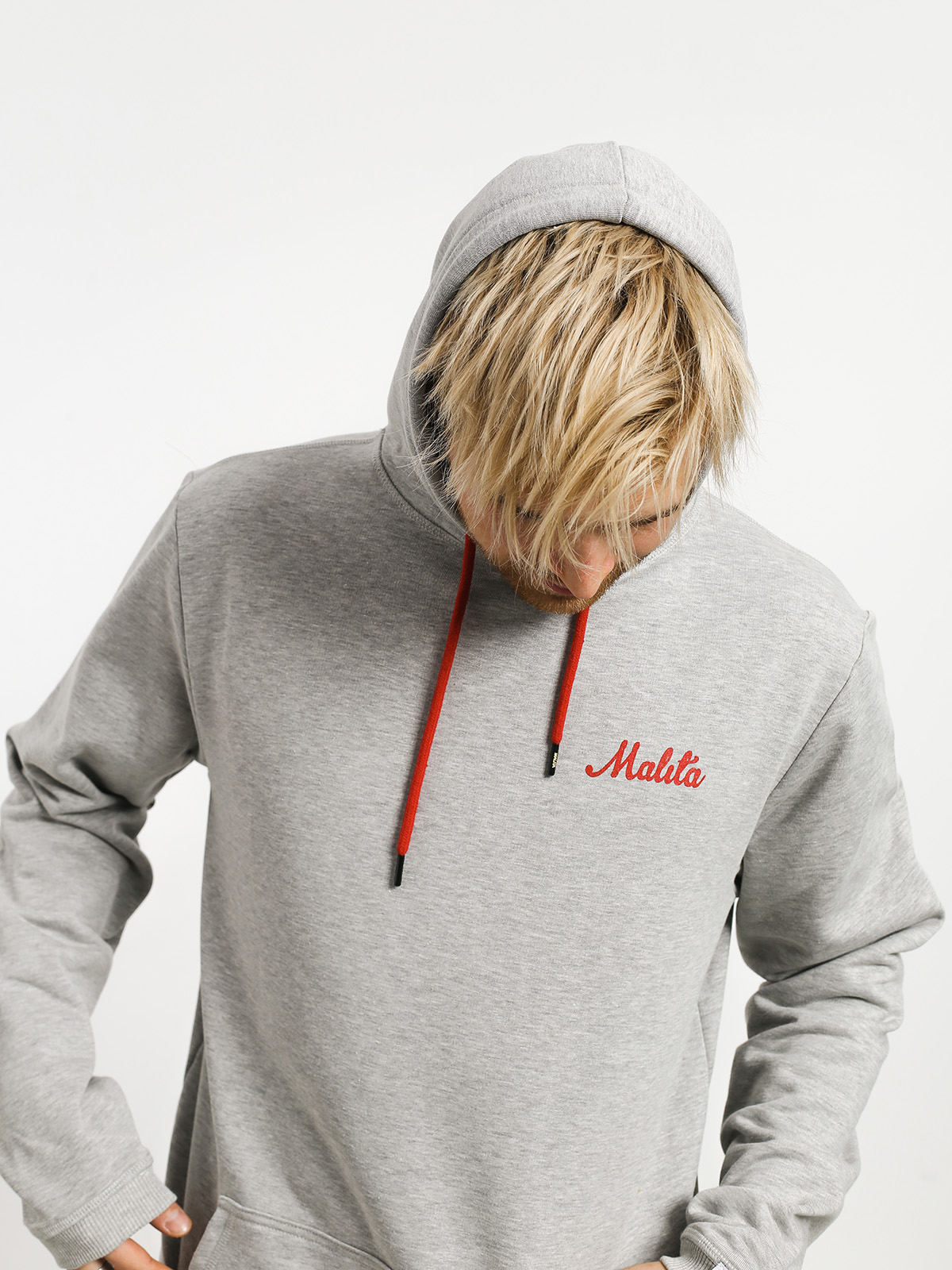 Bluza z kapturem Malita Thunder Db HD (grey)