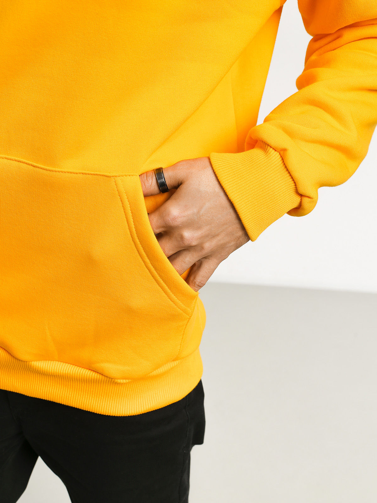Bluza z kapturem El Polako Kurde Balans HD (yellow)