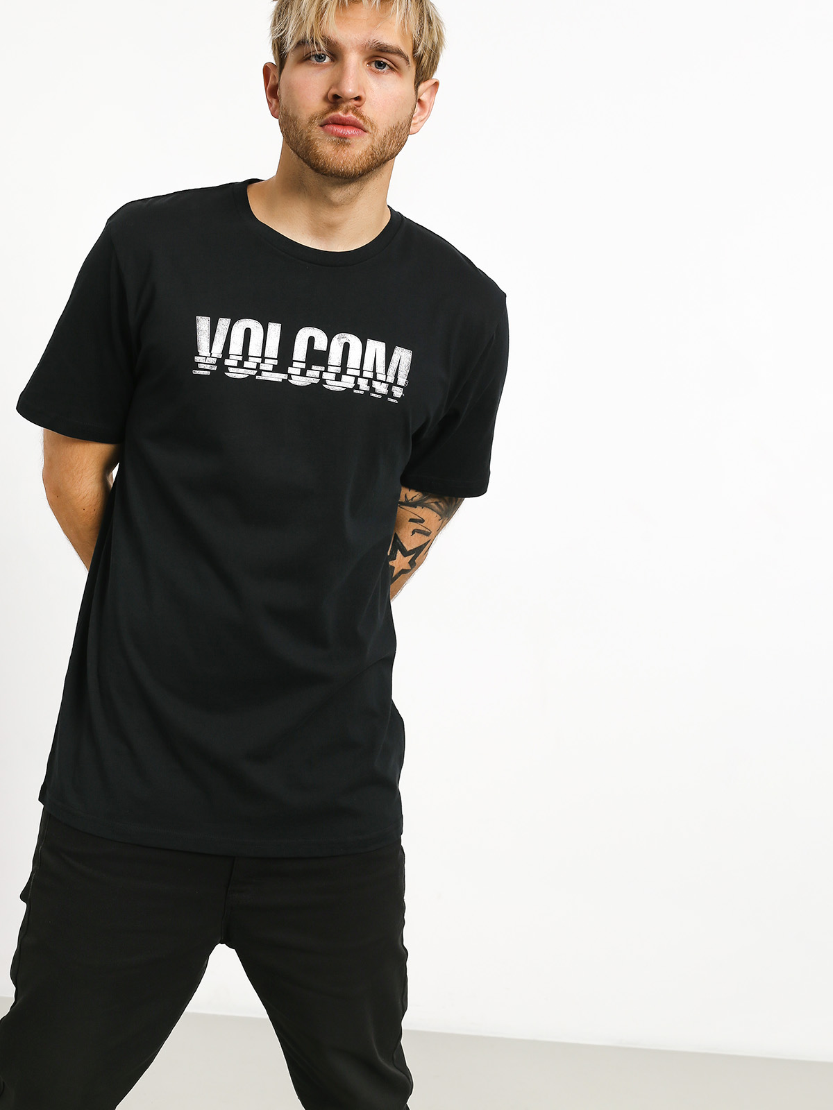 T-shirt Volcom Chopped Edge (blk)