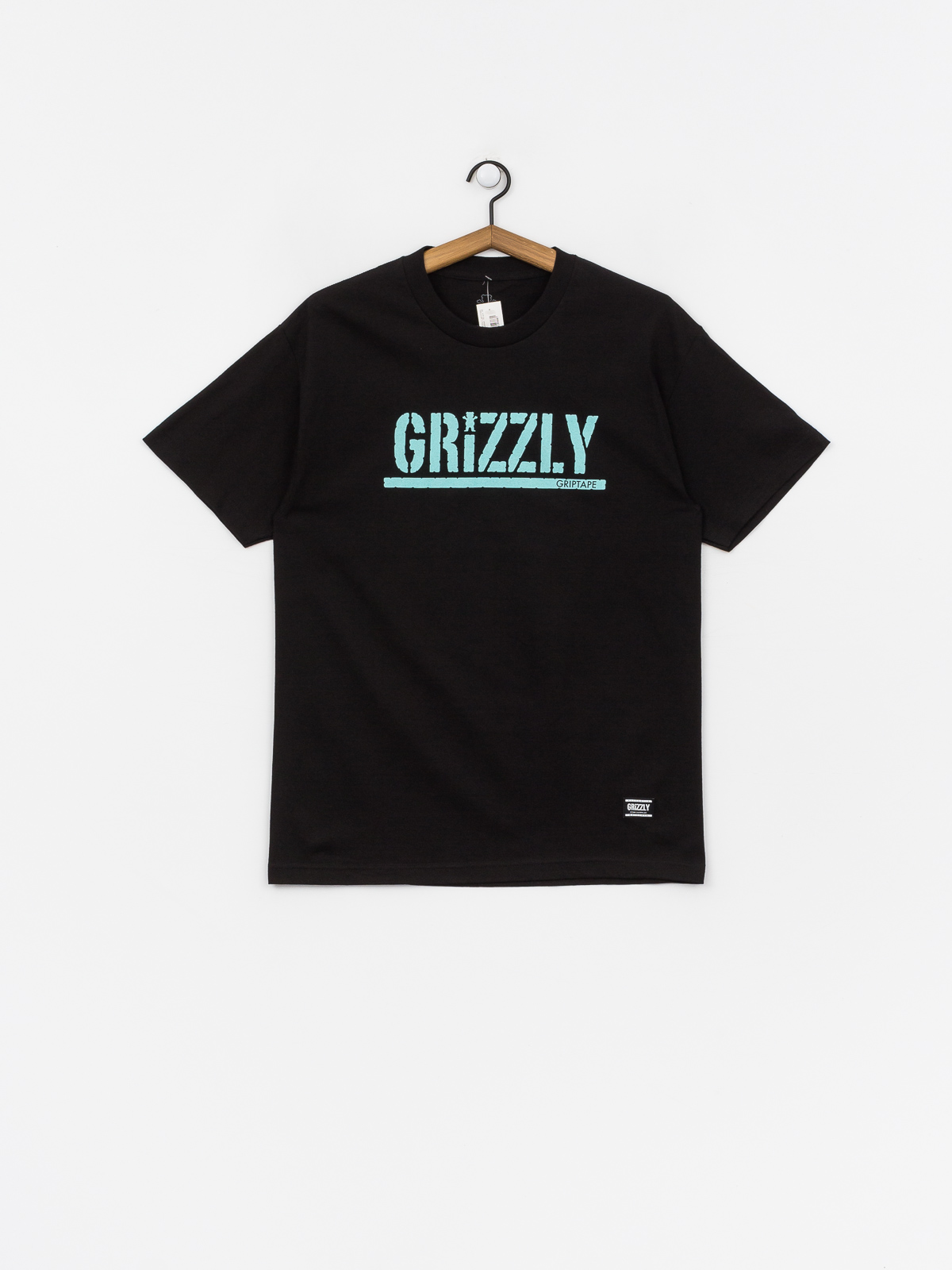 T-shirt Grizzly Griptape Stamped (black)