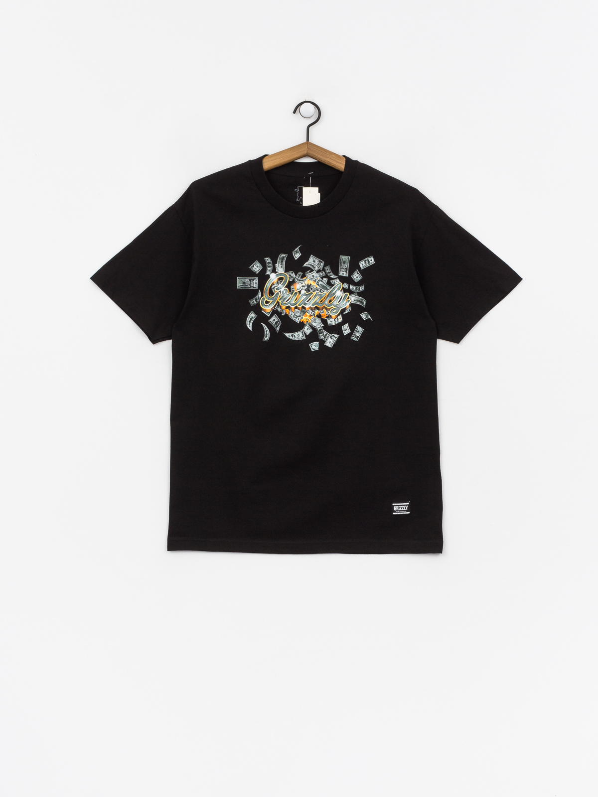 T-shirt Grizzly Griptape Ballin (black)