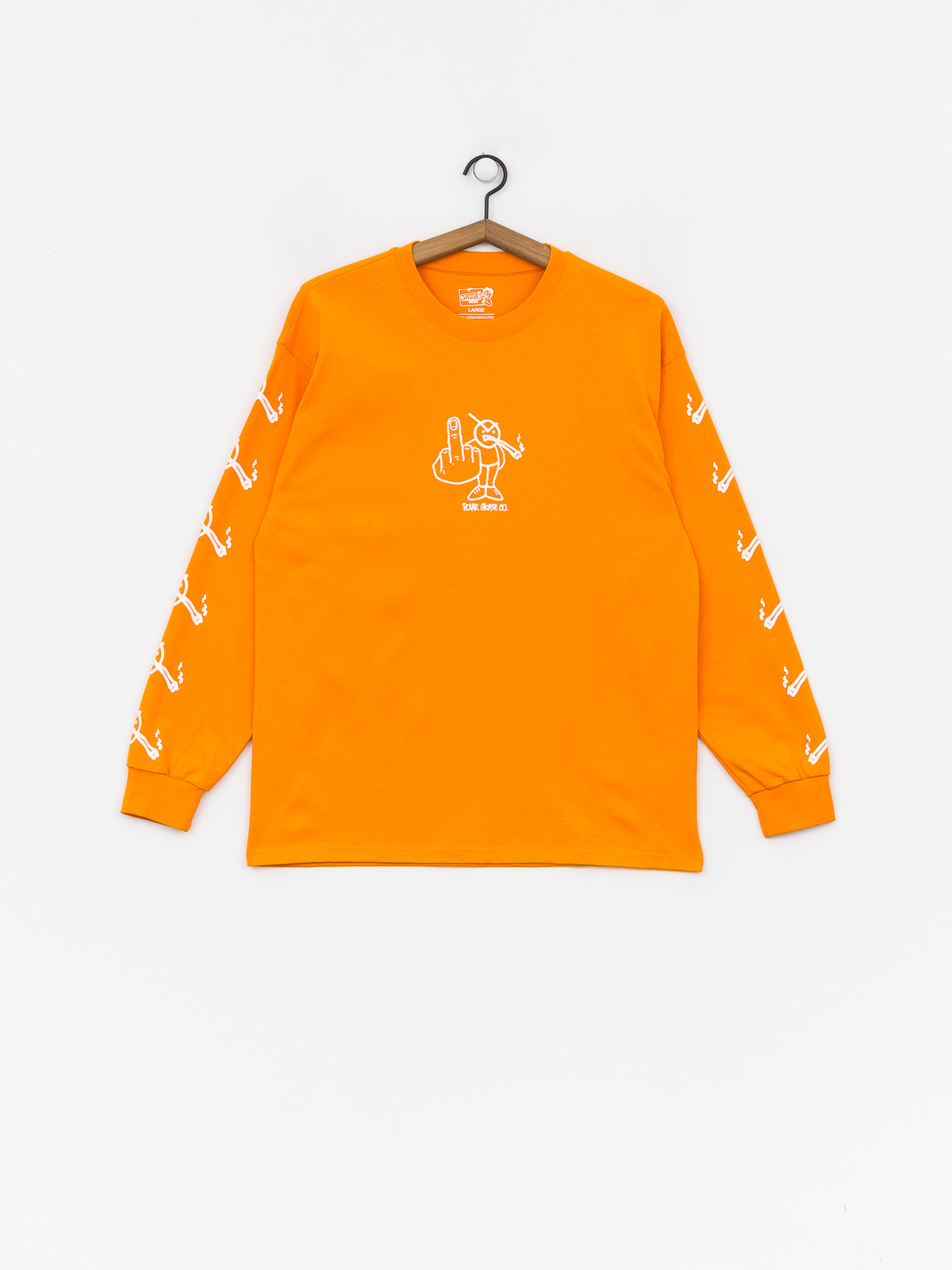 Longsleeve Polar Skate Angry Stoner (bright orange)
