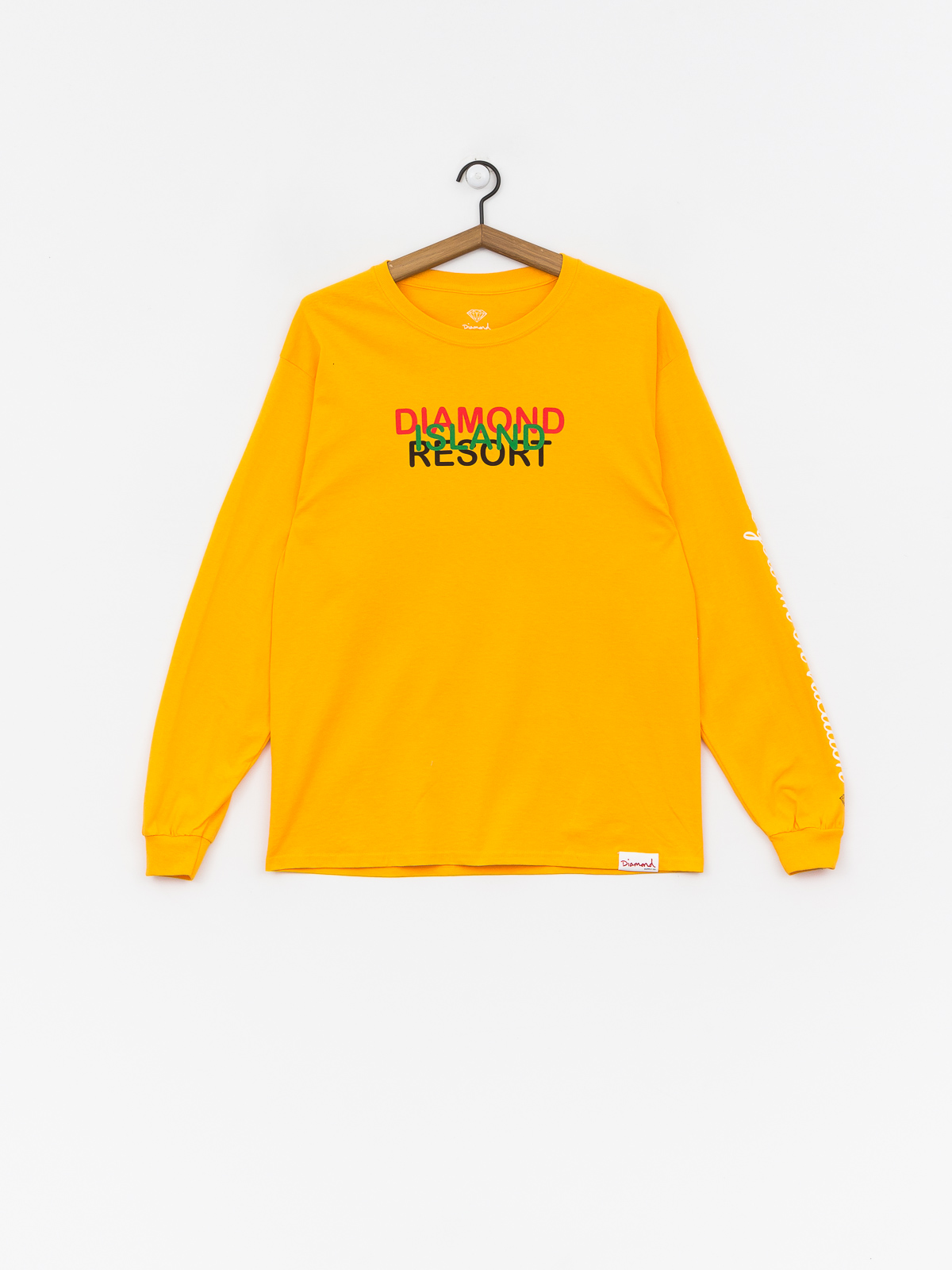 Longsleeve Diamond Supply Co. Diamond Resort (gold)