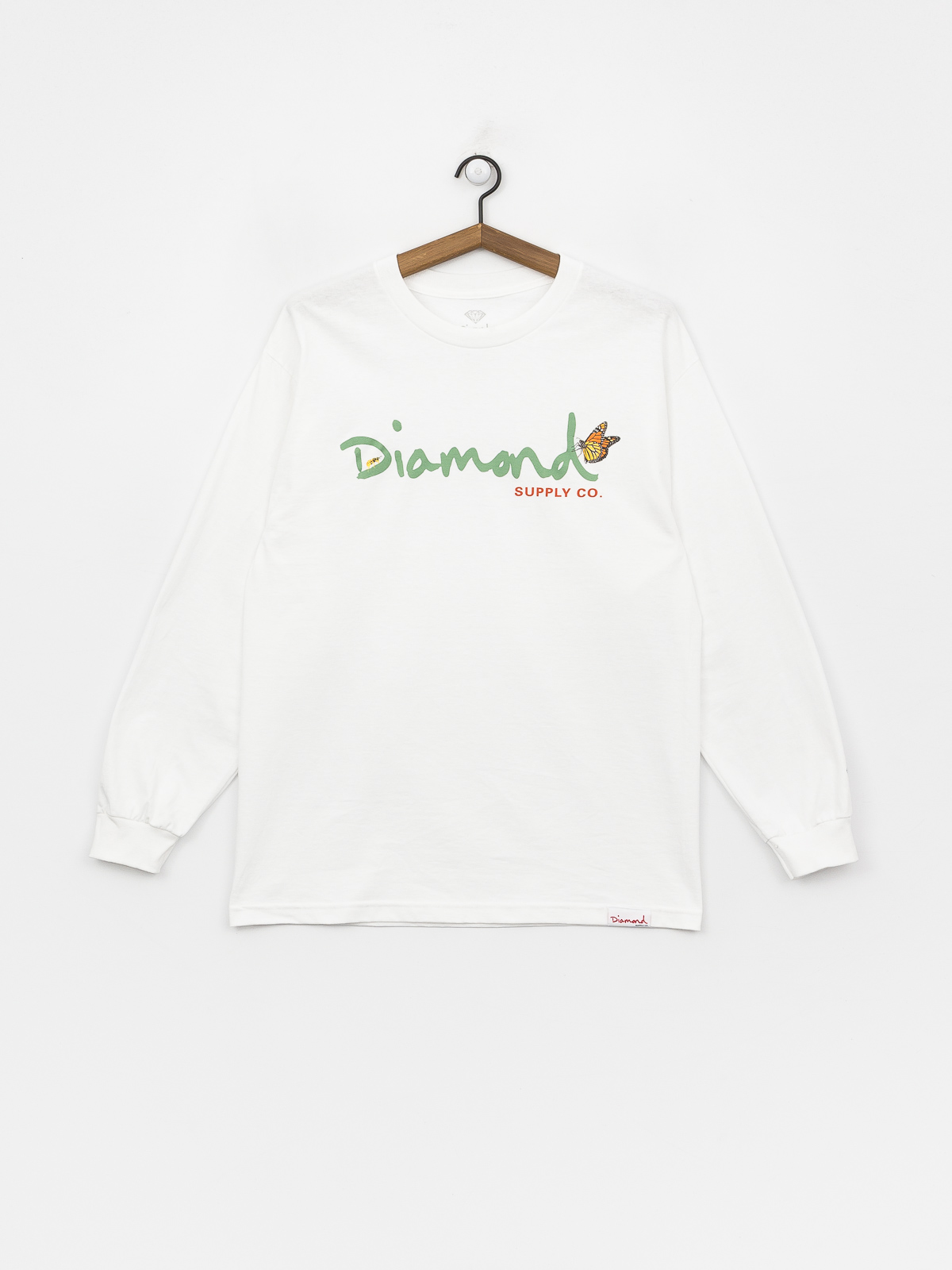 Longsleeve Diamond Supply Co. Paradise Og Script (white)