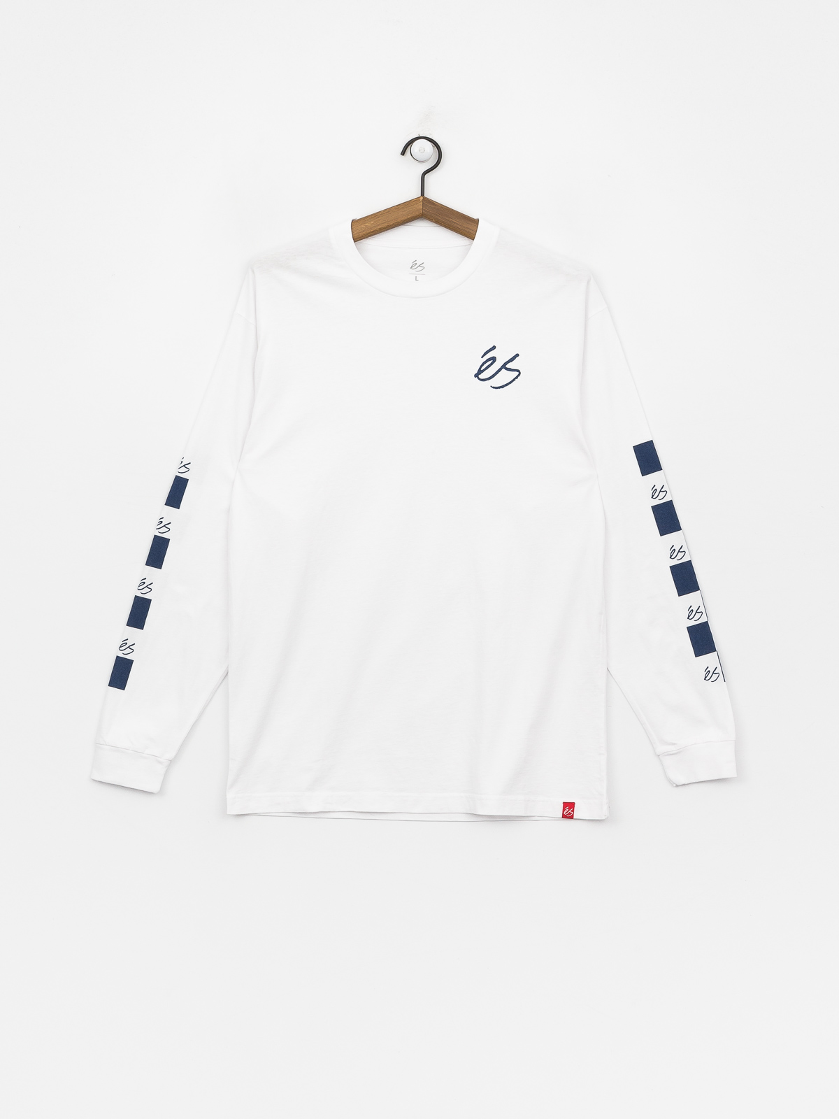 Longsleeve eS Spot Check (white)