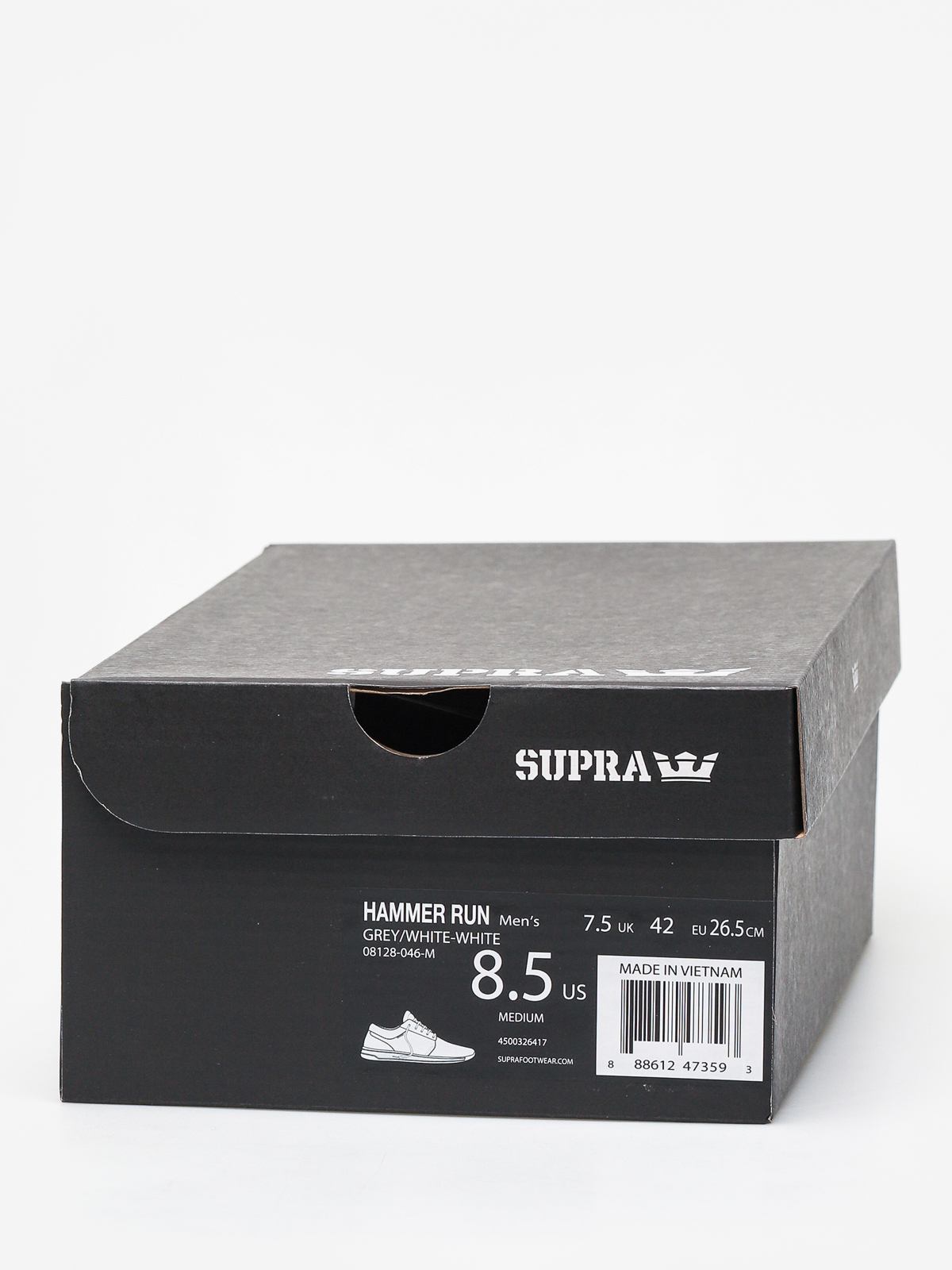 Buty Supra Hammer Run (grey/white white)