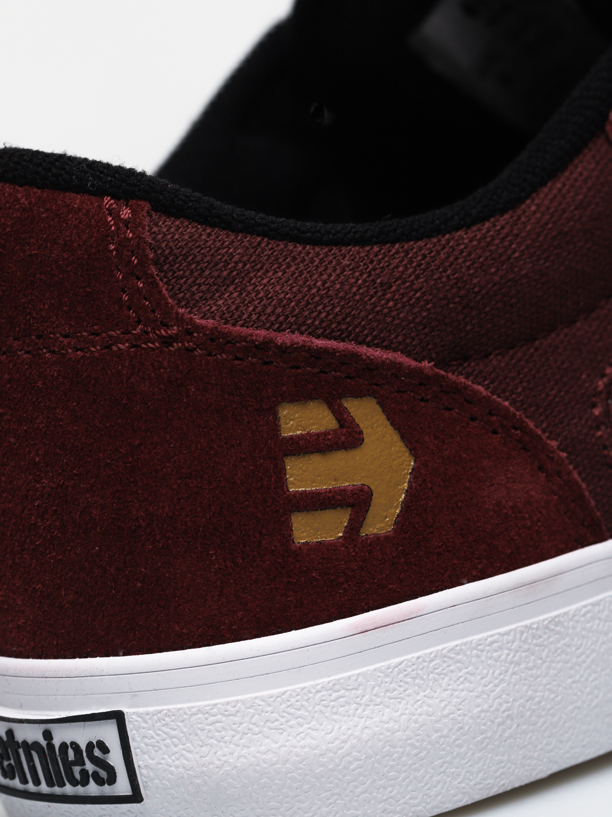 Buty Etnies Barge Ls (burgundy/tan/white)
