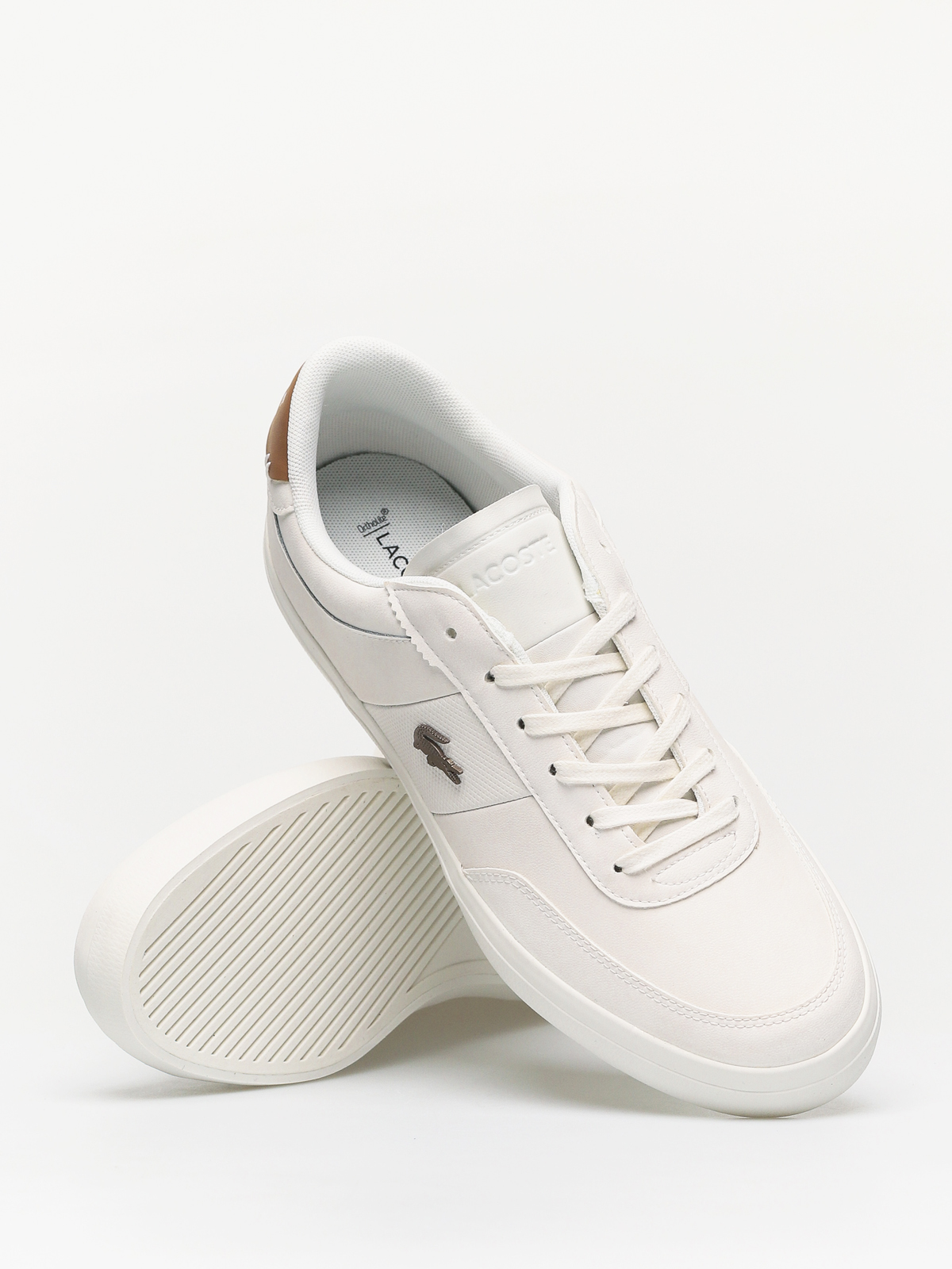 Buty Lacoste Court Master 119 3 (off white/light tan)