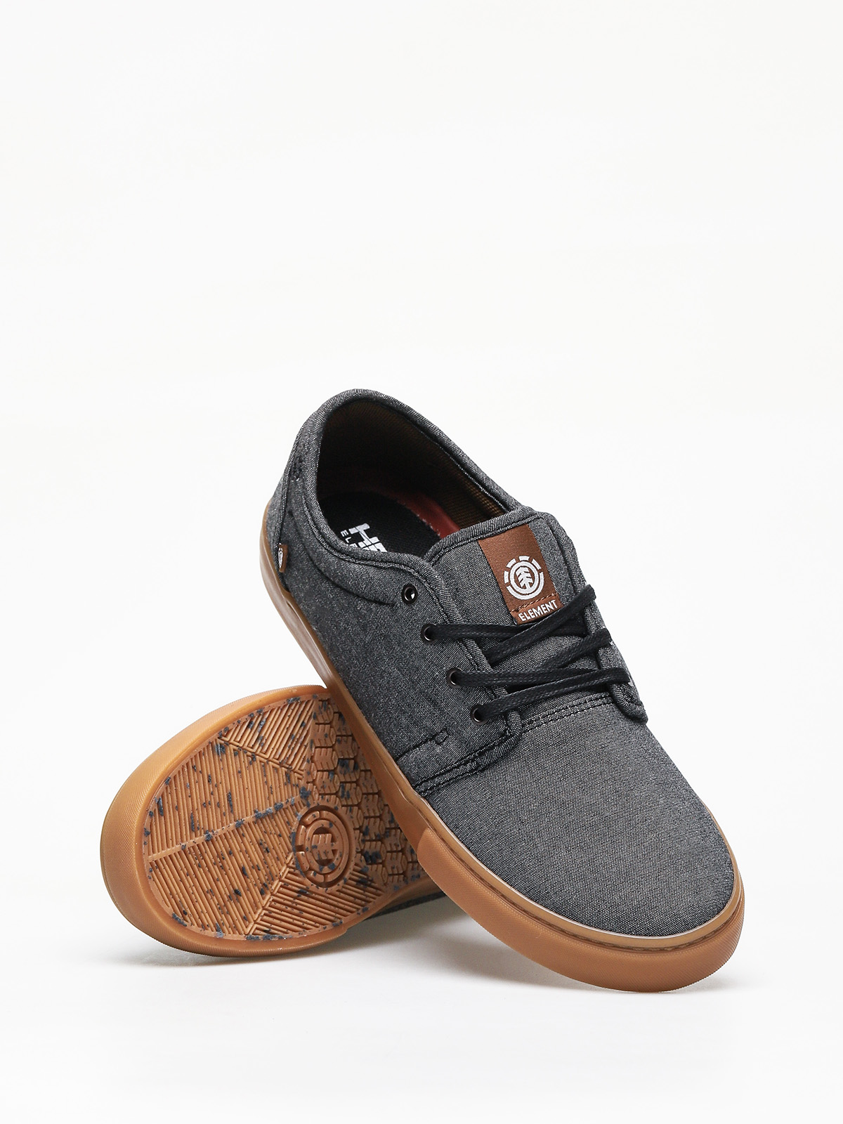 Buty Element Darwin (black chambray)