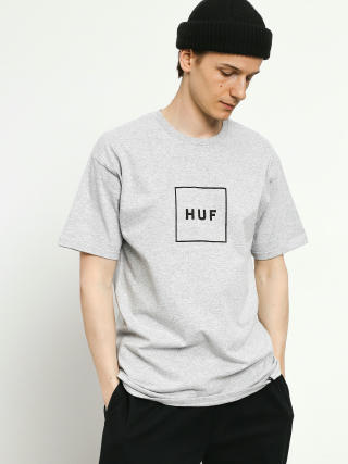 T-shirt HUF Essentials Box Logo (grey heather)