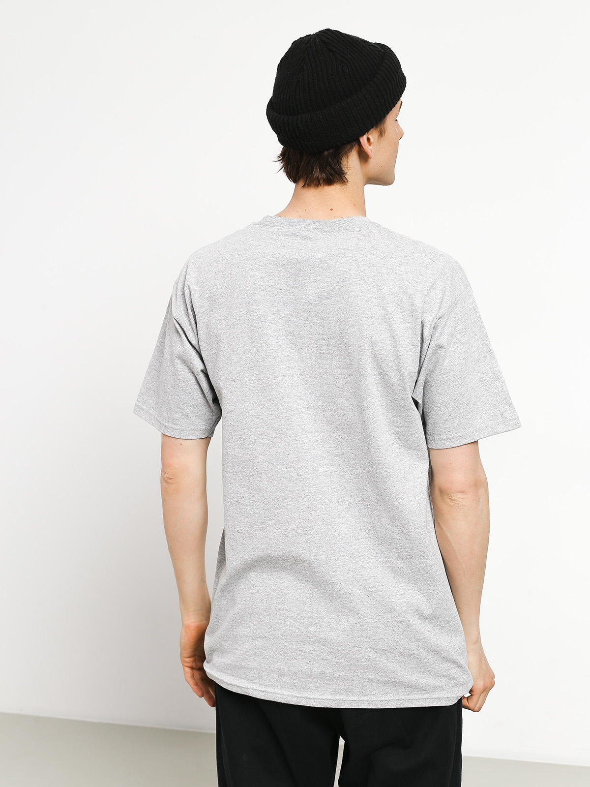 T-shirt HUF Essentials Box Logo (grey heather)