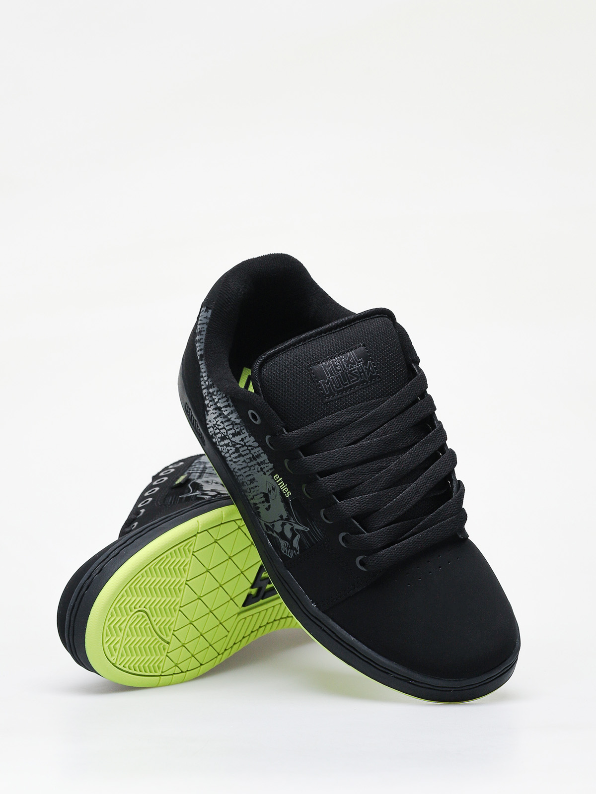Buty Etnies Metal Mulisha Barge Xl (black/lime)
