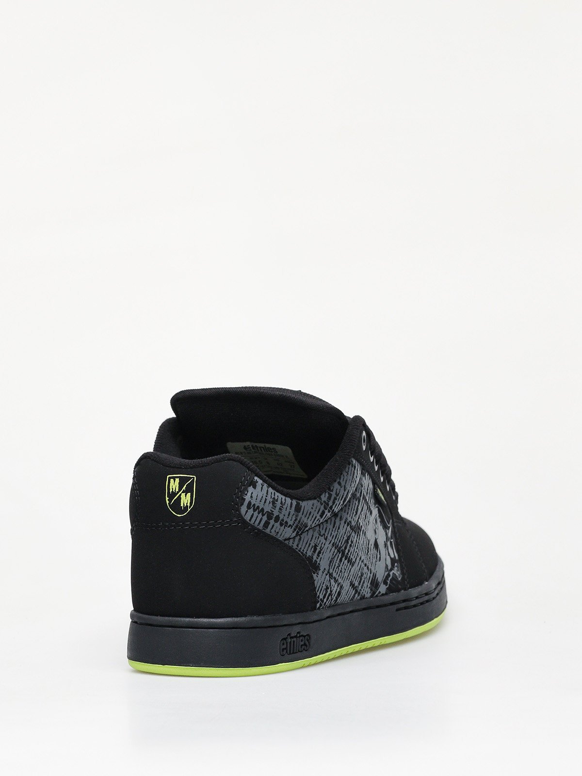 Buty Etnies Metal Mulisha Barge Xl (black/lime)