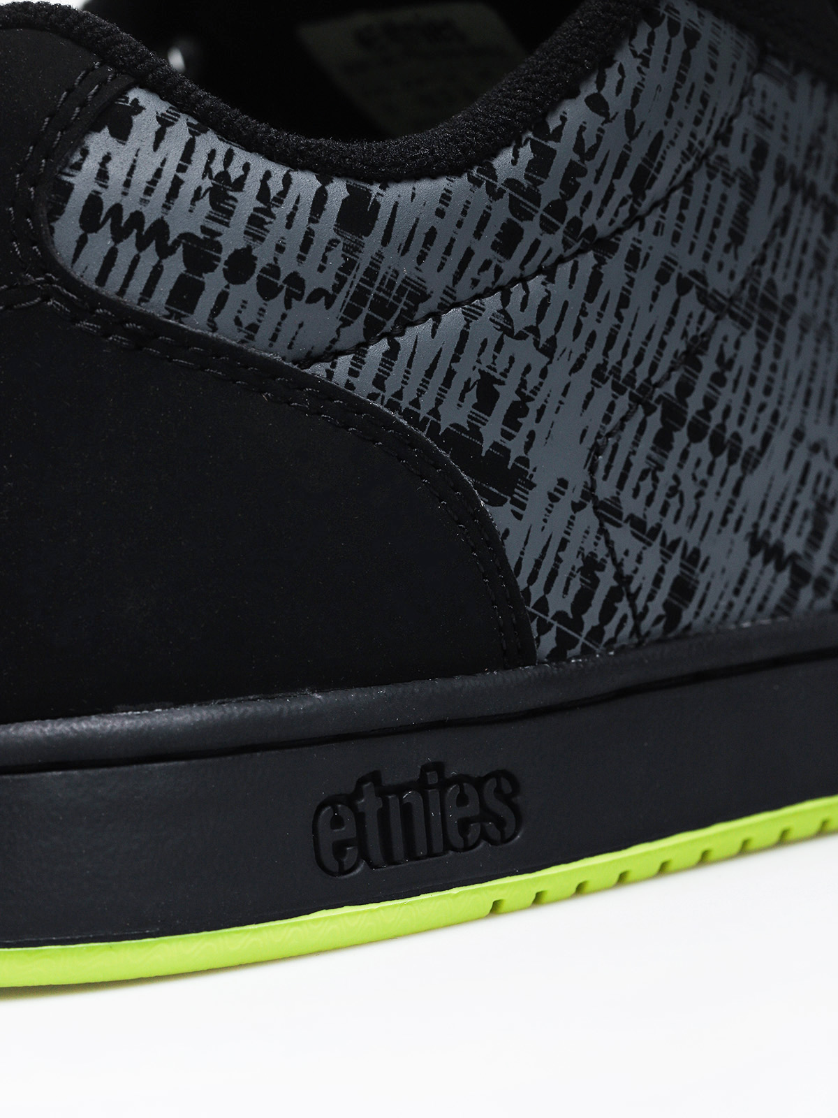 Buty Etnies Metal Mulisha Barge Xl (black/lime)