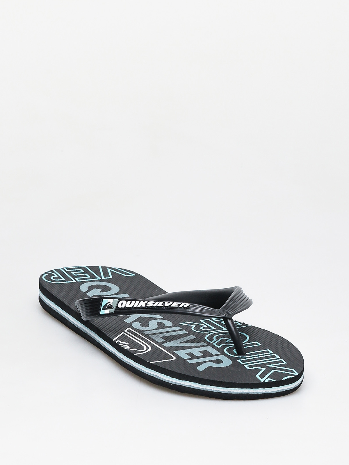 Japonki Quiksilver Molokai Nitro (black/blue/black)