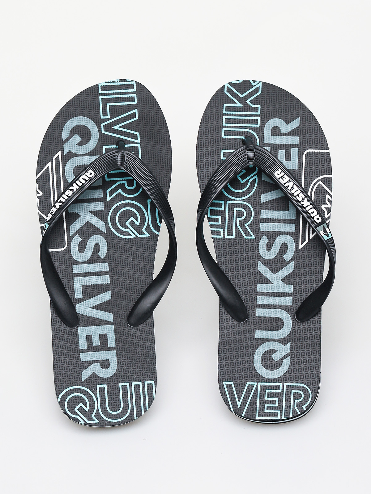 Japonki Quiksilver Molokai Nitro (black/blue/black)