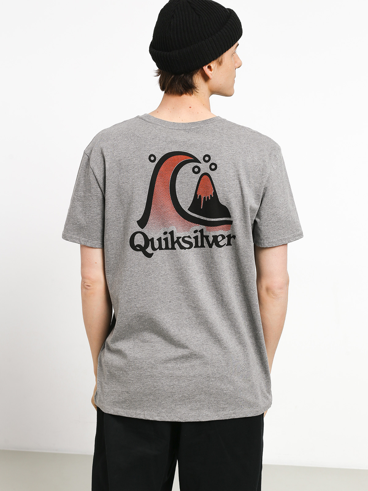 T-shirt Quiksilver Captain Slim (quiet shade heather)